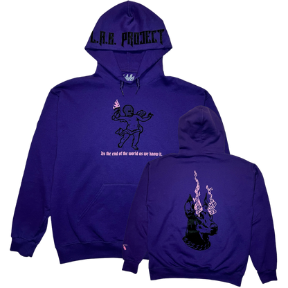 Purple End As We Know It Hoodie